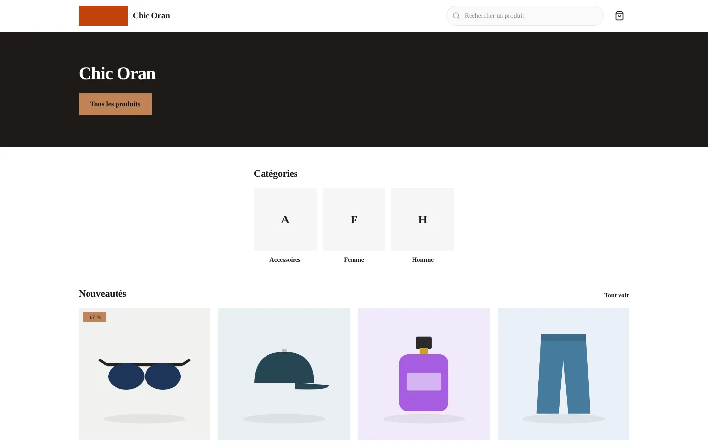 Bazario: Storefront