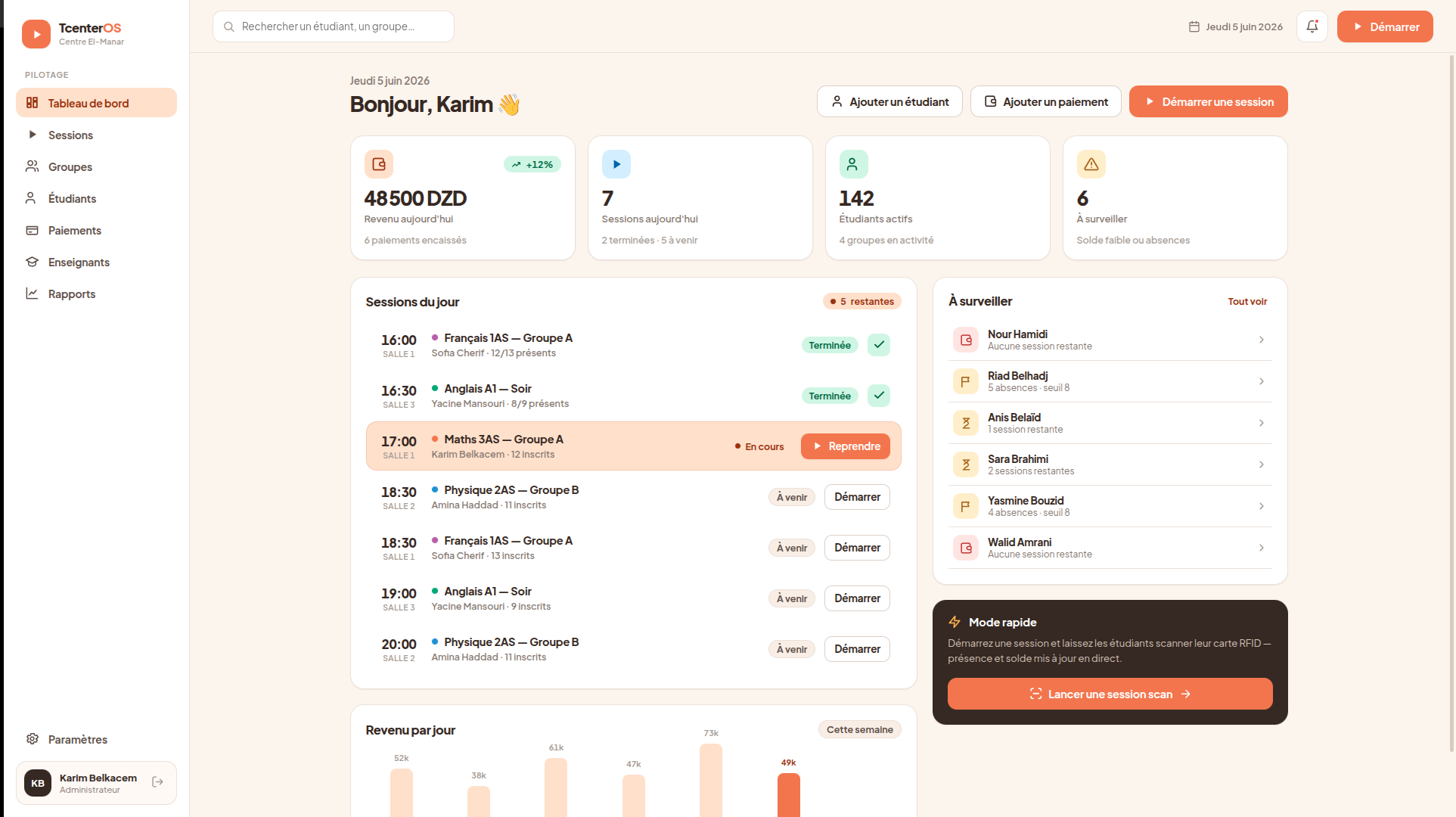 TcenterOS screenshot 1