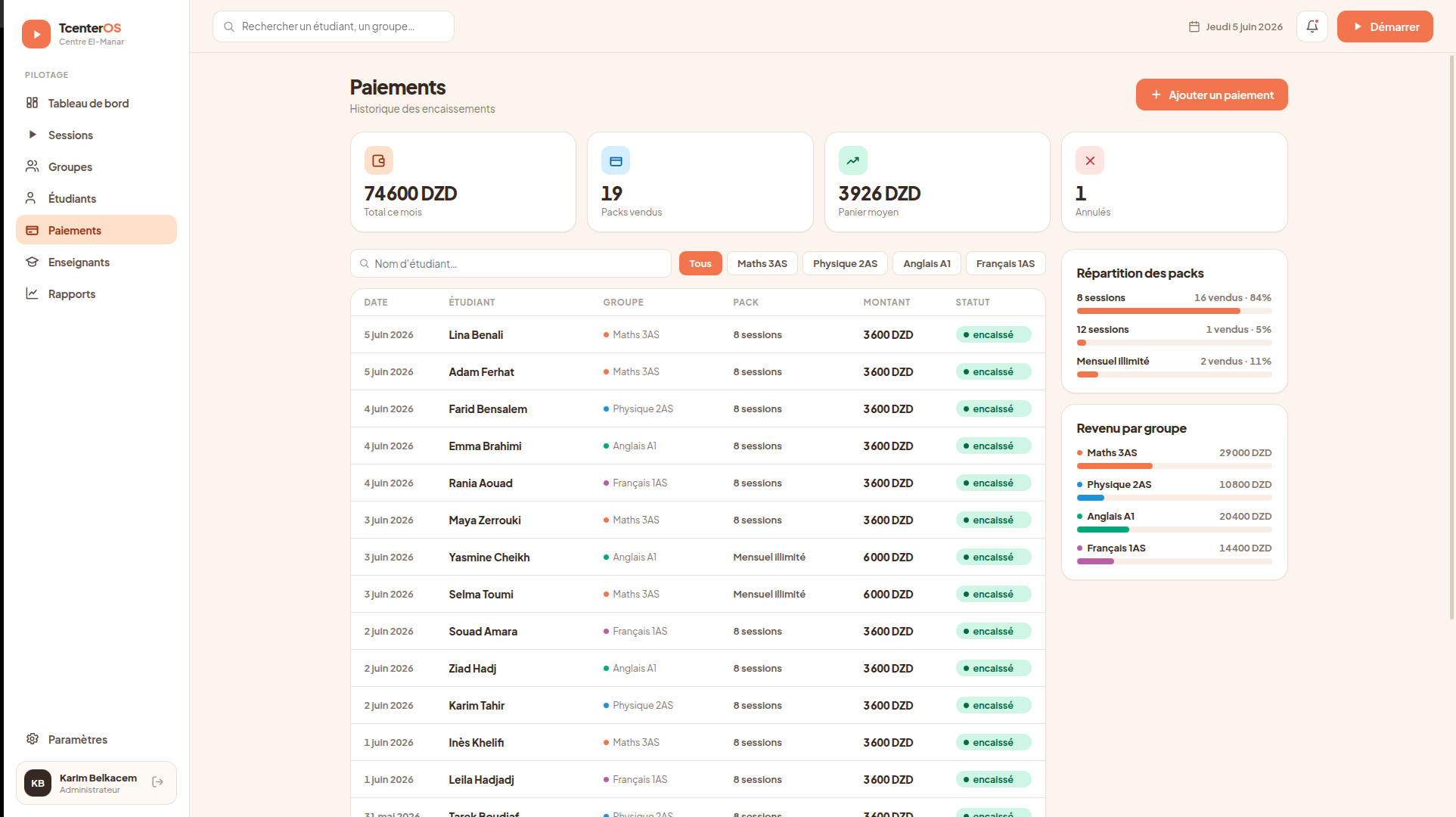 TcenterOS screenshot 4